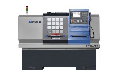 Токарный станок c ЧПУ и горизонтальной станиной MetalTec CK 36×750 PRO