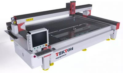 Машина для гидроабразивной резки высокопрозрачного стекла Tekton 3020BA