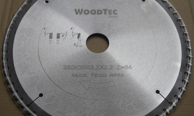 Пила дисковая Ø250 х 30 х 3,2/2,2 Z64 WZ WoodTec