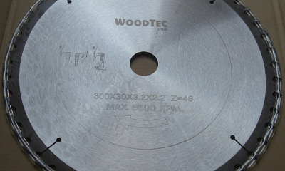 Пила дисковая Ø300 х 30 х 3,2/2,2 Z48 WZ WoodTec