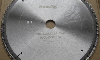 Пила дисковая Ø300 х 30 х 3,2/2,2 Z72 WZ WoodTec